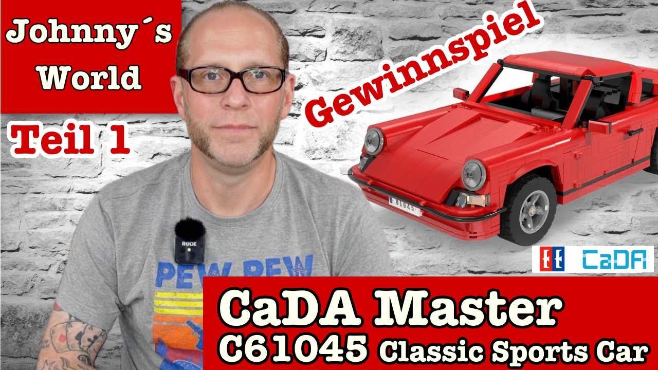 Gewinnspiel zum CaDA Master C61045W Classic Sports Car Teil 1 YouTube