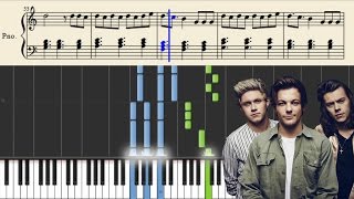 One Direction - Perfect - Piano Tutorial + Sheets
