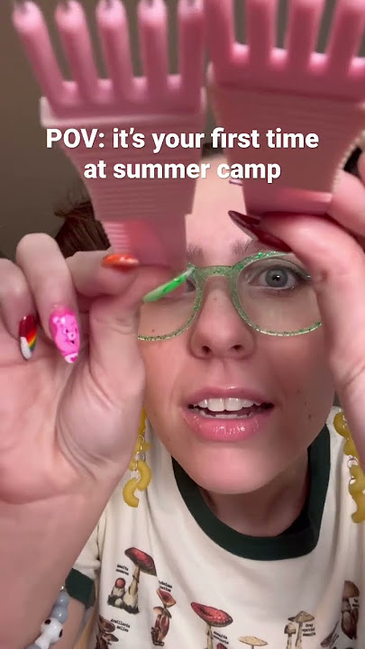 Time for a lice check 🥸 #asmr