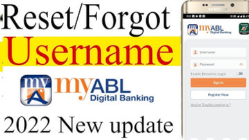 How to Reset Forgot username My ABL App||Forgot username Allied Bank app||recover username My ABL
