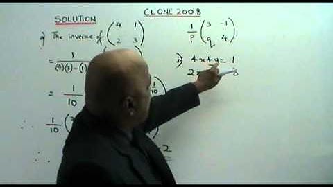 MATRICES PAPER 2 part 1(Form 5 topic)