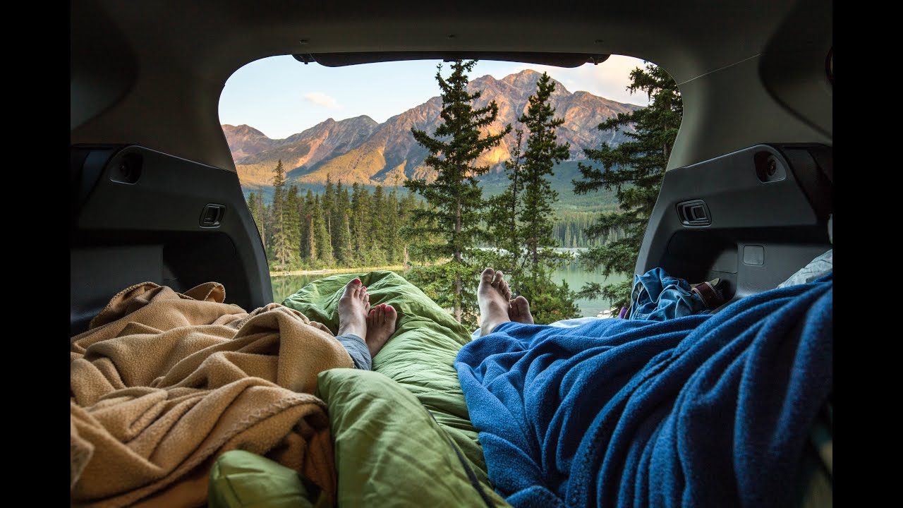 We Slept in our Car in Jasper YouTube
