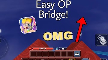 How To *OP* Diagonal Bridge In Bedwars! | Blockman Go