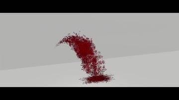 Blood particle system Unity V1