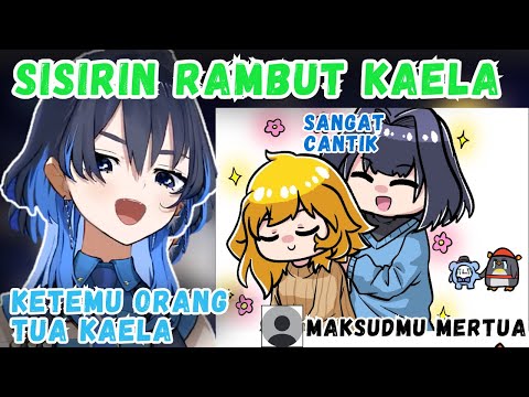 Di Rumah KAELA, KRONII Sisirin Rambutnya  Dan Ketemu Sama ORTU KAELA 【Hololive | Clip】