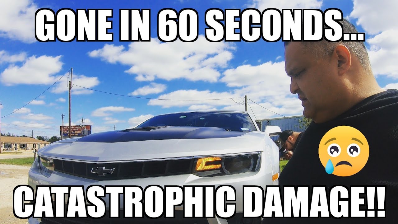 LS3 6.2 Chevy 5th Gen Camaro SS 1LE blows up