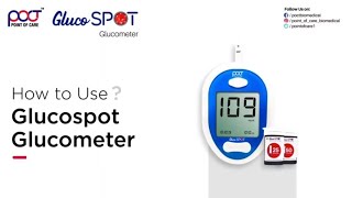 How to Use POCT Gluco spot Glucometer Hindi