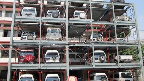 Multilevel Hydraulic Smart Automatic Puzzle Car Parking System