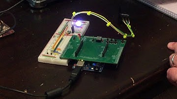 Experiments with an SPCO Switch and tricolor WS2818 (NeoPixel) LED