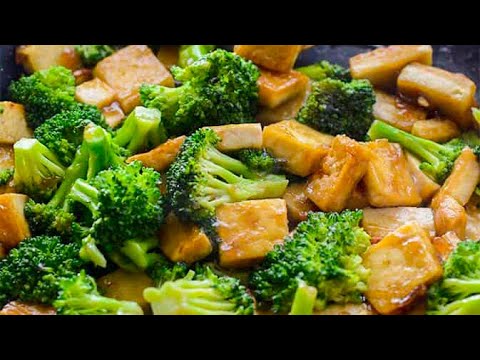 Broccoli with Tofu Stir Fry