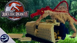Spinosaurus Attack | Jurassic Park 3 Stop Motion
