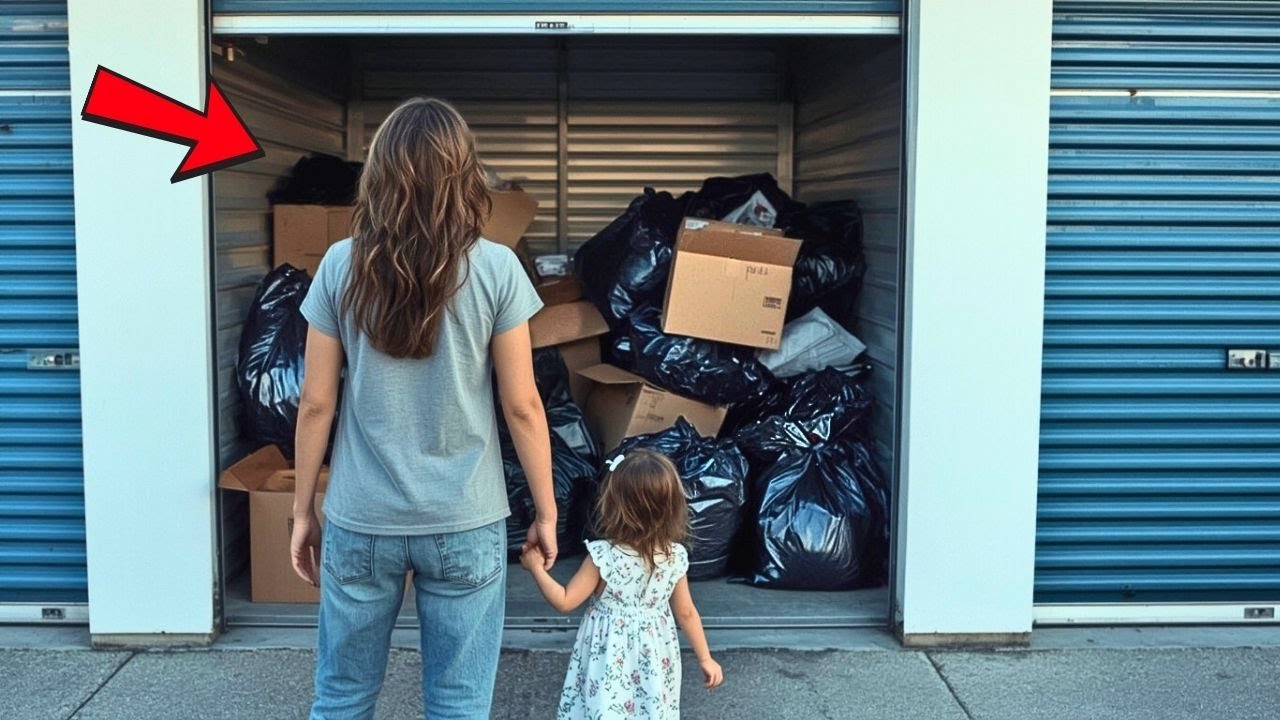 Une Mère Sans-Abri a Gagné un Box Rempli d’Ordures — Ce Qu’elle y a Trouvé a Changé Leur Vie
