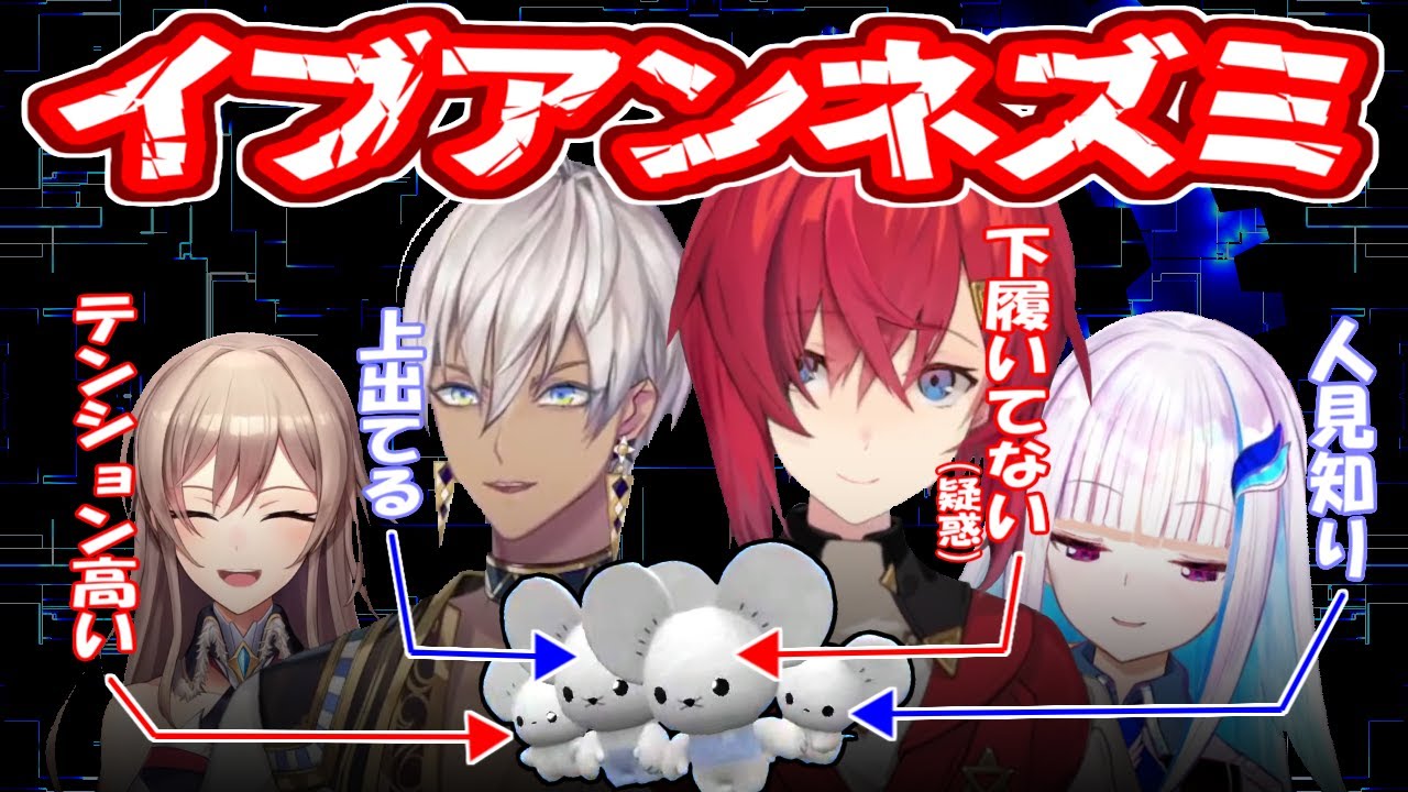 光の方のクリスマスイブに登場したイブアンの四人組家族の話