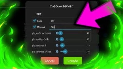 BLOB.İO V8.8.1 UPDATE #1/NEW CUSTOM SETTİNG/+500 OWN BOT