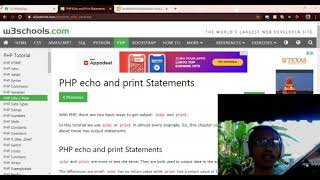PHP | Echo Dan Print