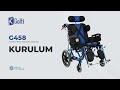 G458 Cerebral Palsy Tekerlekli Sandalye Kurulum