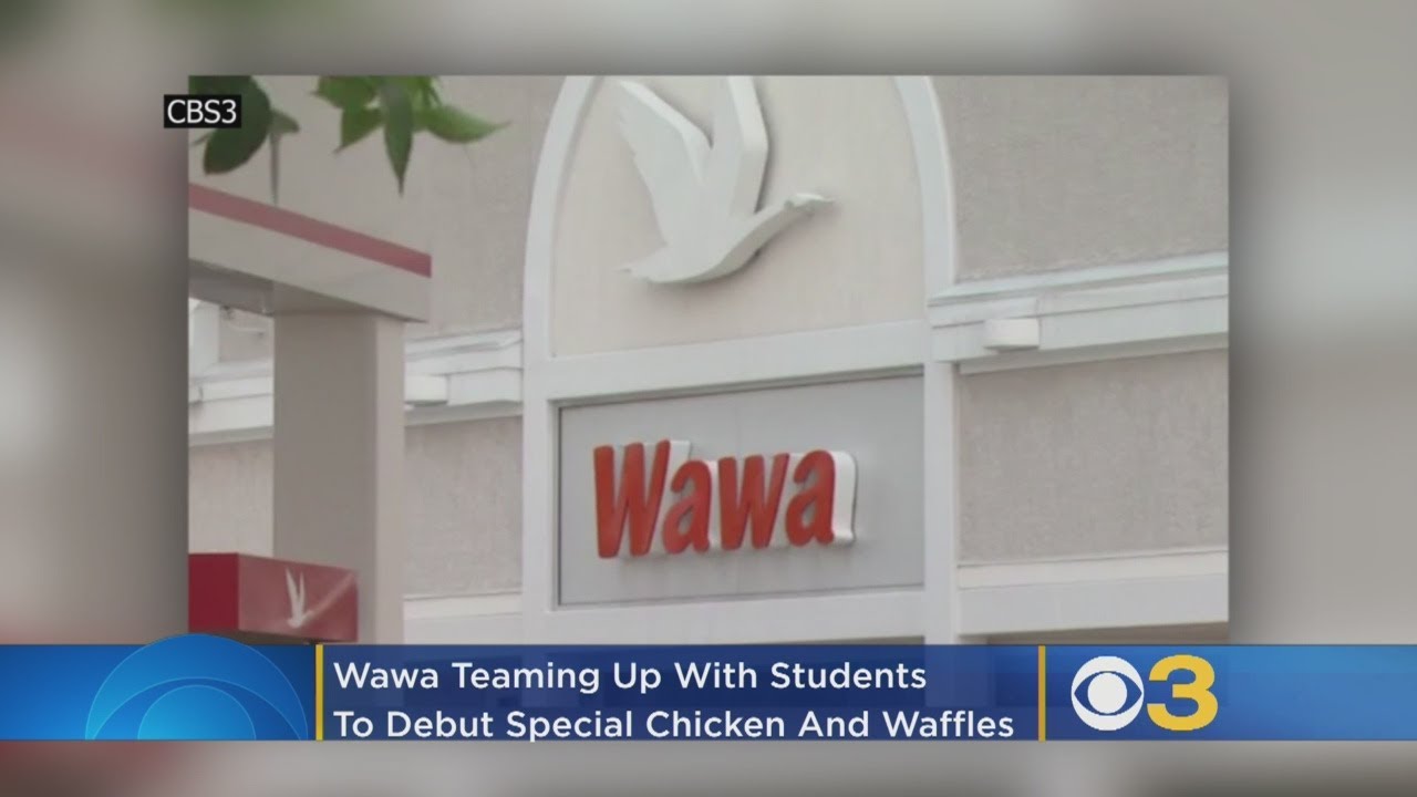 Wawa Teaming Up With Delaware County Students To Debut Limited-Edition Chicken And Waffles