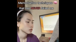 Memorization technique that never failed me 😏💪🏻 screenshot 3