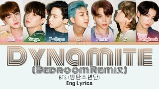 BTS (방탄소년단) - Dynamite (Bedroom Remix) (ColorCodedLyrics) Resimi