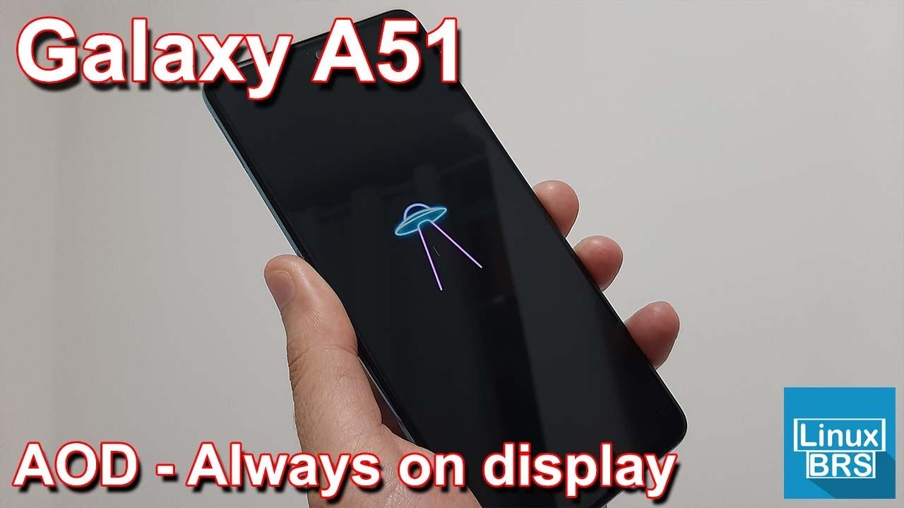 Samsung A52 Always On Display