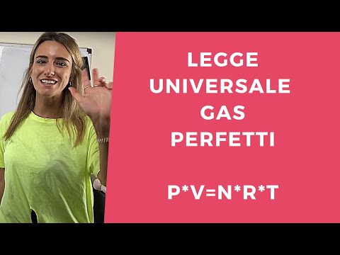 LEGGE UNIVERSALE DEI GAS PERFETTI