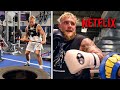 Jake paul training camp for mike tyson