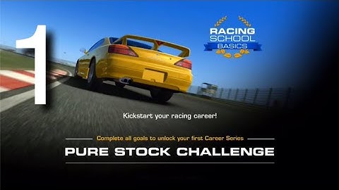 Racing school basic|real racing 3|part 1 (No commentary)