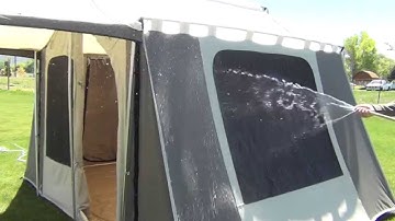 Seasoning the Kodiak Canvas Tent