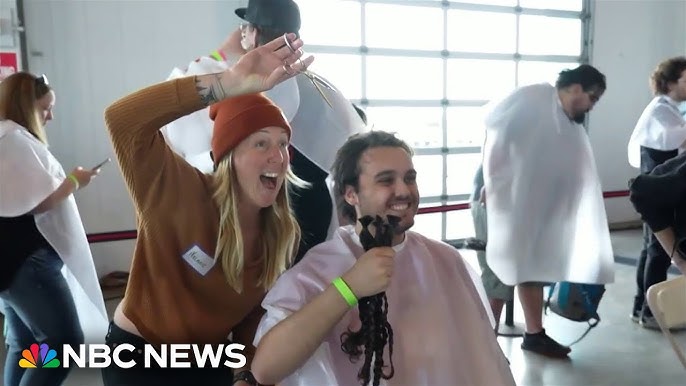 Hundreds Step Out To Cut Their Hair For Charity During The Great Cut