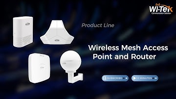 Wireless Mesh Access Point and Router