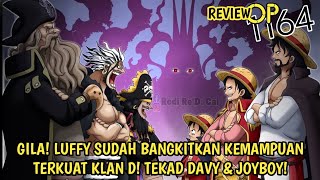 One Piece 1164 Review  Crazy Luffy Has Awakening The Secret Power Of The D Clan God Valley Cli