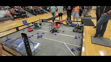 Iowa State robotics tournament Q38 (VRC Vex Robotics Tipping Point) (3018A, 85A vs. 2501B, 25146D)
