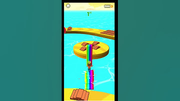 Shortcut Run 🏃‍♀️All level walkthrough gameplay android, ios. satisfying &relaxing games shorts