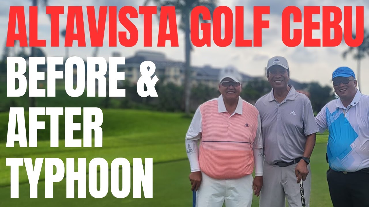 ALTAVISTA GOLF COURSE - COMPARISON BEFORE THE TYPHOON ODETTE VS AFTER THE TYPHOON ODETTE - DEC 2021