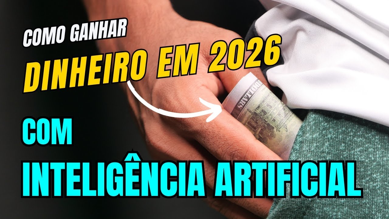Como ganhar dinheiro em 2026 com inteligência artificial - YouTube