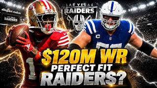BREAKING! RAIDERS COULD LAND 49ERS' $120M WR STAR & 8X PRO BOWL OG COULD TRANSFORM THE O-LINE!