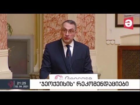 \"ჯეოქეისის\" პოლიტიკური დოკუმენტის შესახებ მაესტროს ეთერში