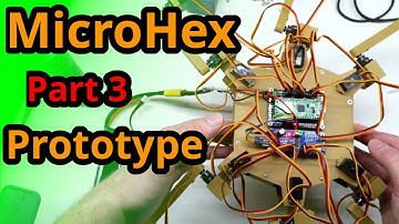 Mini Hexapod Robot Prototype | Project MicroHex First Look