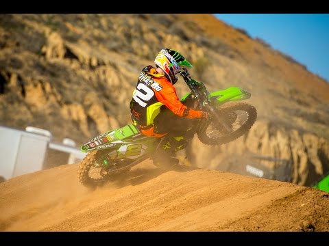 Racer X Films Ryan Villopoto Wil Hahn and Eli Tomac SX Testing