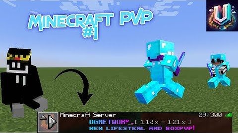 Best PVP server!!!!! Pocket/Java Cracked #ubgnetwork / Box PVP