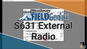 MicroSurvey FieldGenius How To: Using an External Radio | Bench Mark