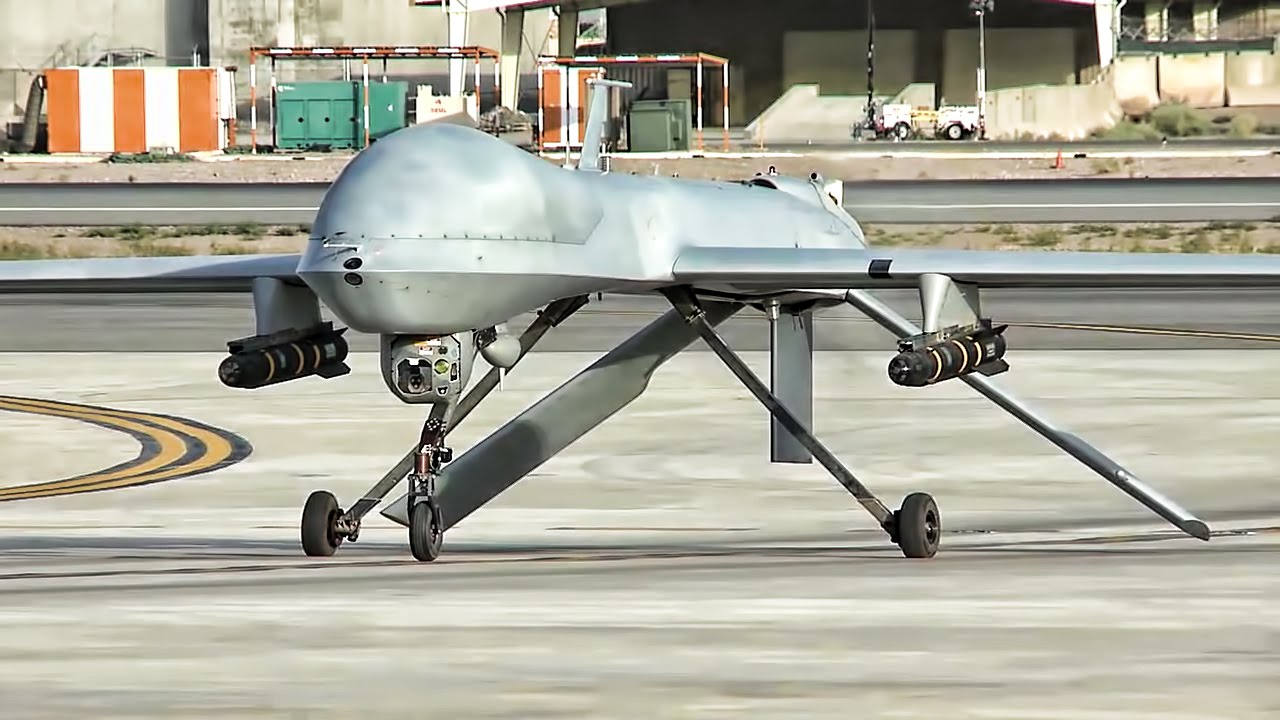 Predator & Reaper Drone Operations • Kandahar AF - YouTube