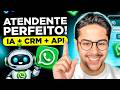 CRM com Agente de IA e API Oficial do WhatsApp: Robô que vende sem Banimentos