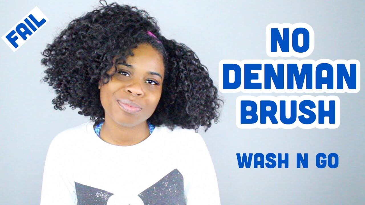 Is The Denman Brush Really Necessary? | NO DENMAN BRUSH WASH N GO