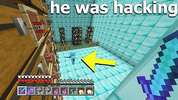 so we raided this rich base.. but then we noticed the owner was HACKING.. | minecraft factions