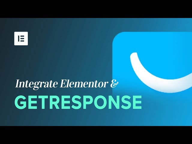 GetResponse & Elementor Integration