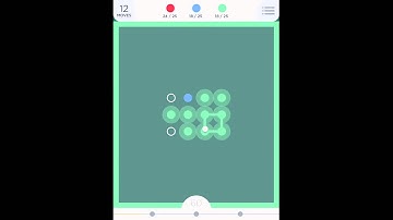 TwoDots: Level 136 (No Power-ups) Walkthrough (Two Dots)