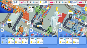 Idle Port Tycoon: Walkthrough On IPad