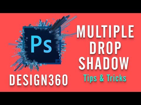 ADVANCE DROP SHADOWS IN PHOTOSHOP|MULTIPLE DROP SHADOW