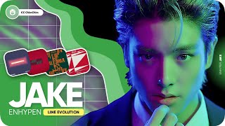 ENHYPEN - JAKE (Line Evolution - All Title Tracks) • JAN/2022